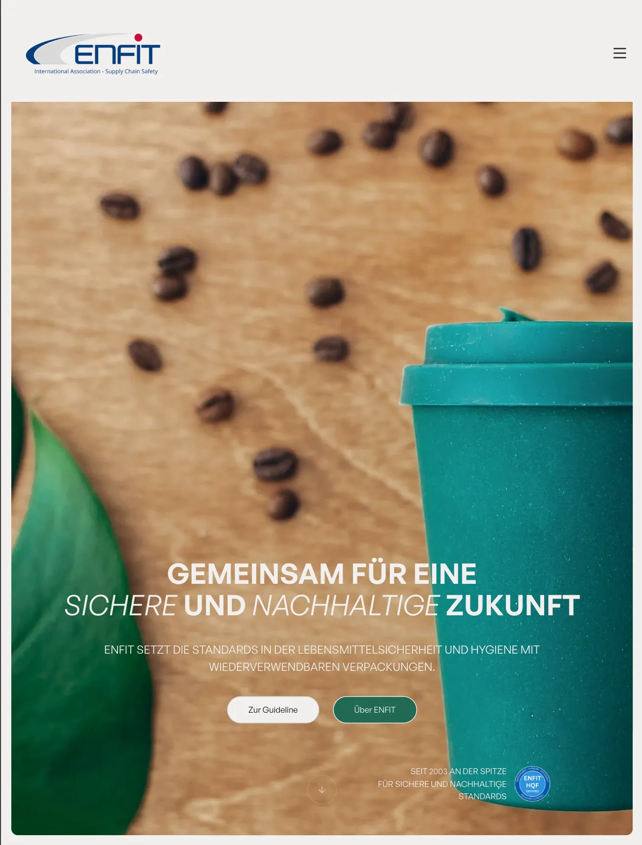 Vereinswebsite Enfit Mehrweg: Screenshot der Startseite, Mitgliederbereich und Events, digitale Vereinslösung von Blueprint Webdesign Hamburg
