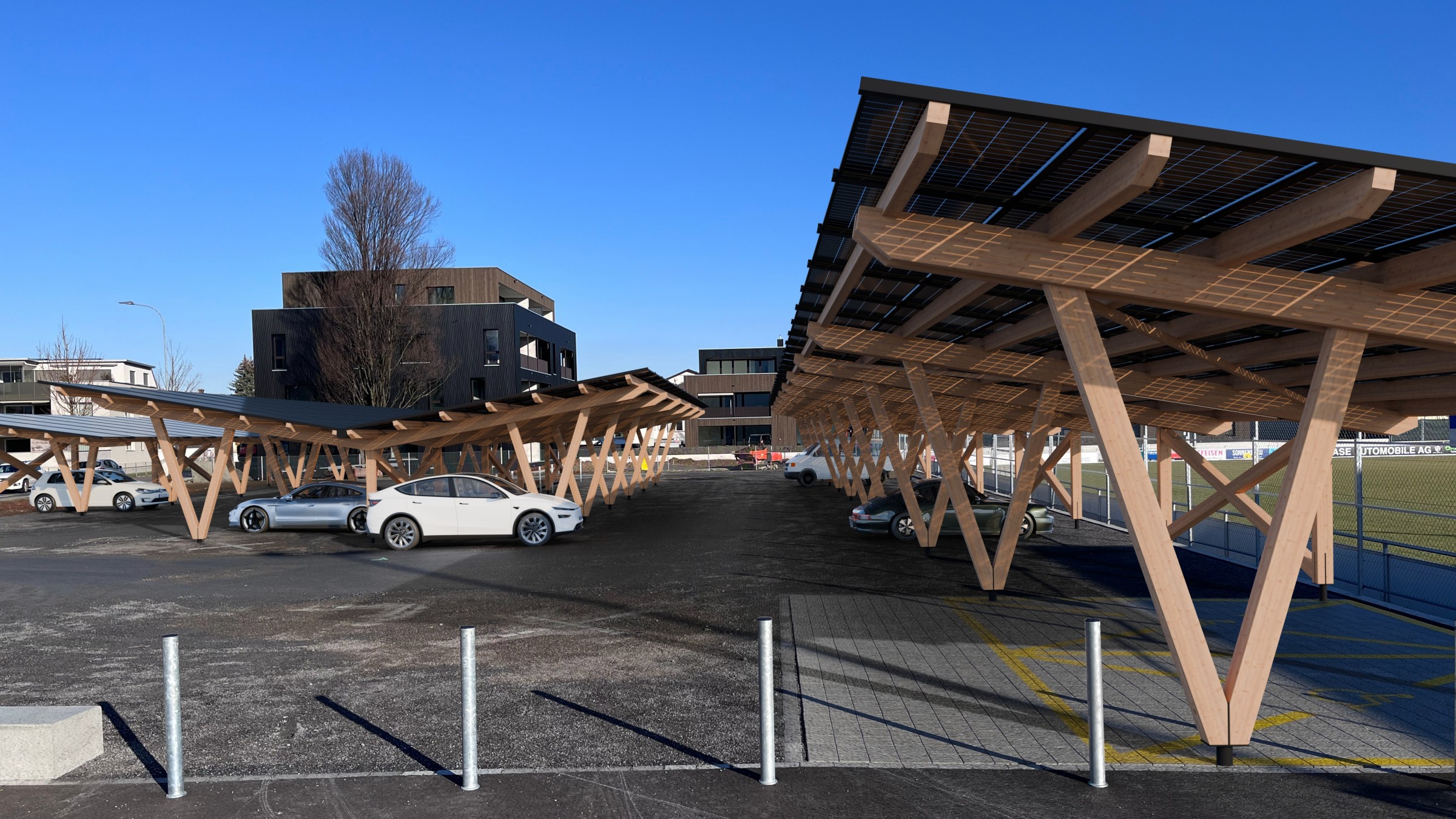 Vom neuen Sportplatz zum Kraftwerk