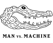 man machine logo