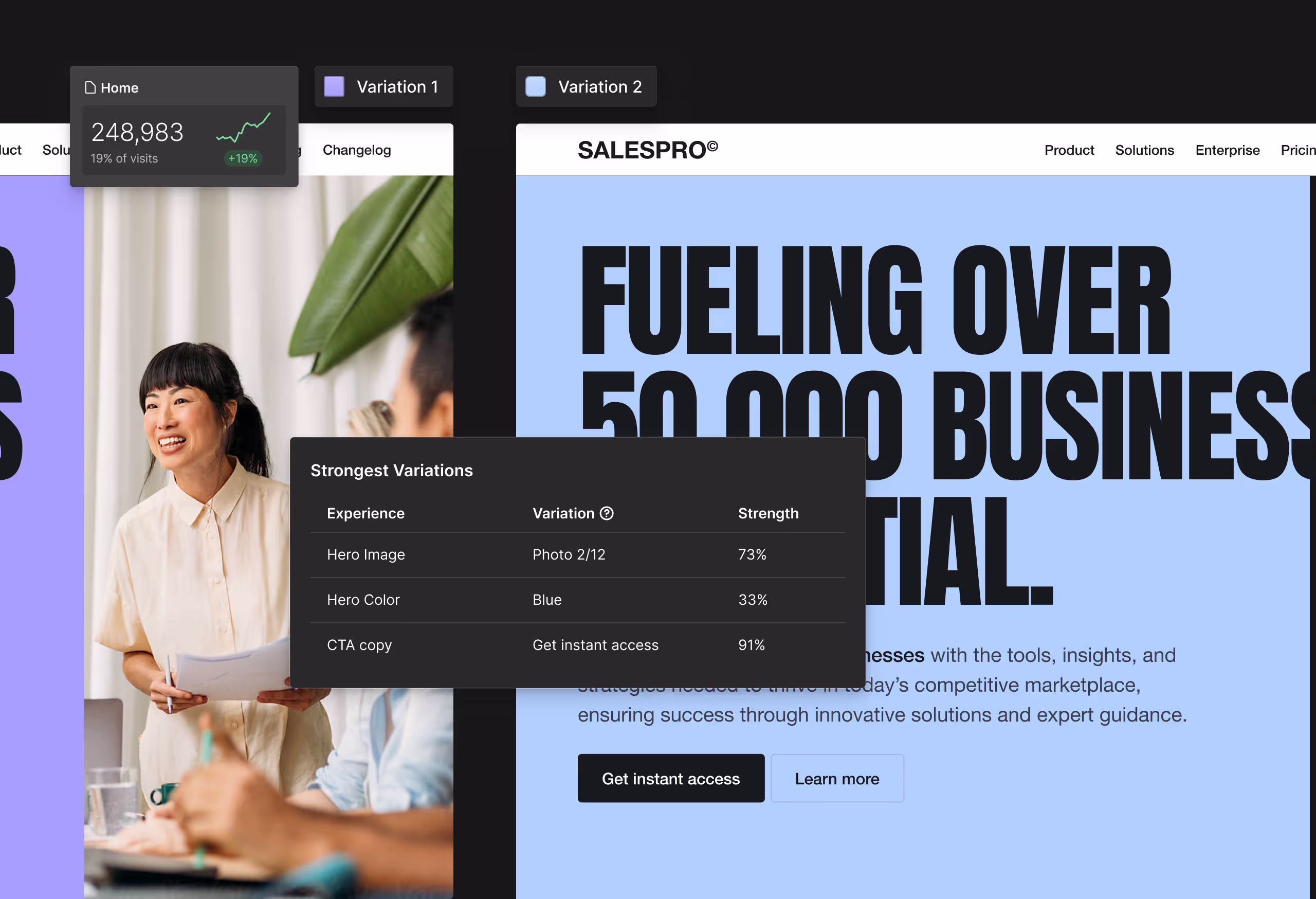 Site webflow en cours de développement