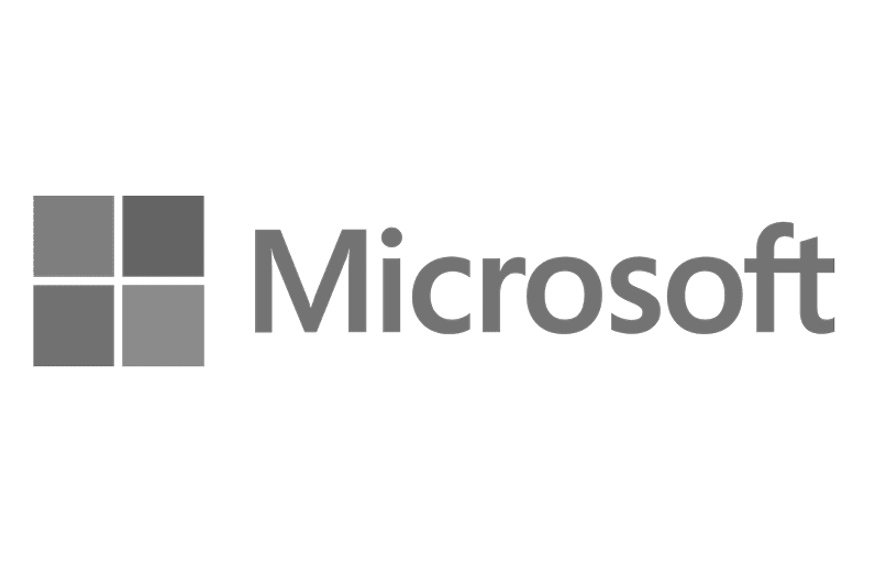 Microsoft company logo with four square panes forming a window symbol.