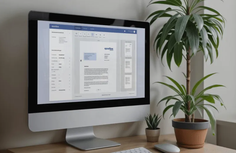 Hybridbrief bequem online versenden – intuitive Web-App für digitale und physische Post mit Compador.