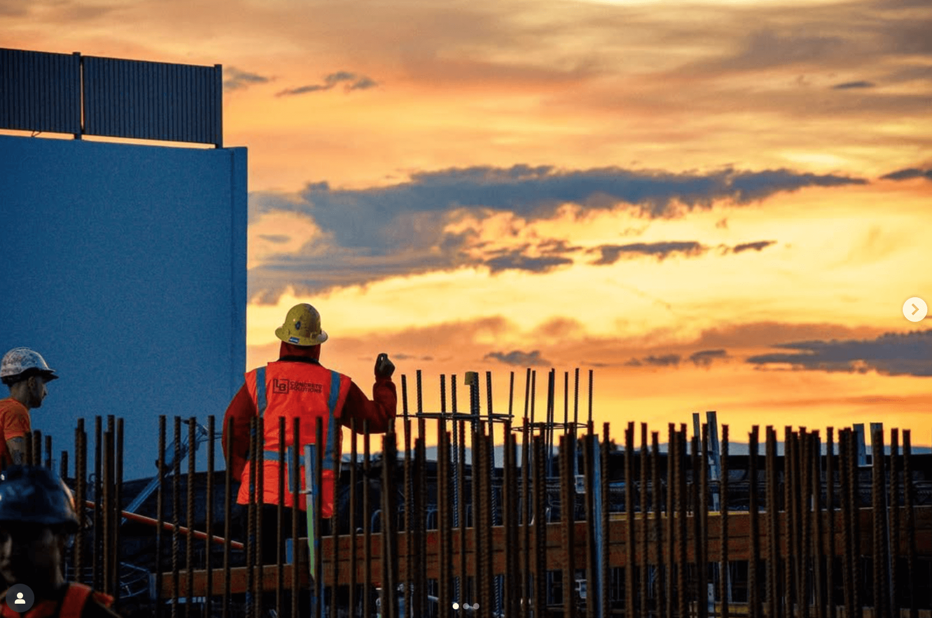 image of residential construction project (for a construction company)