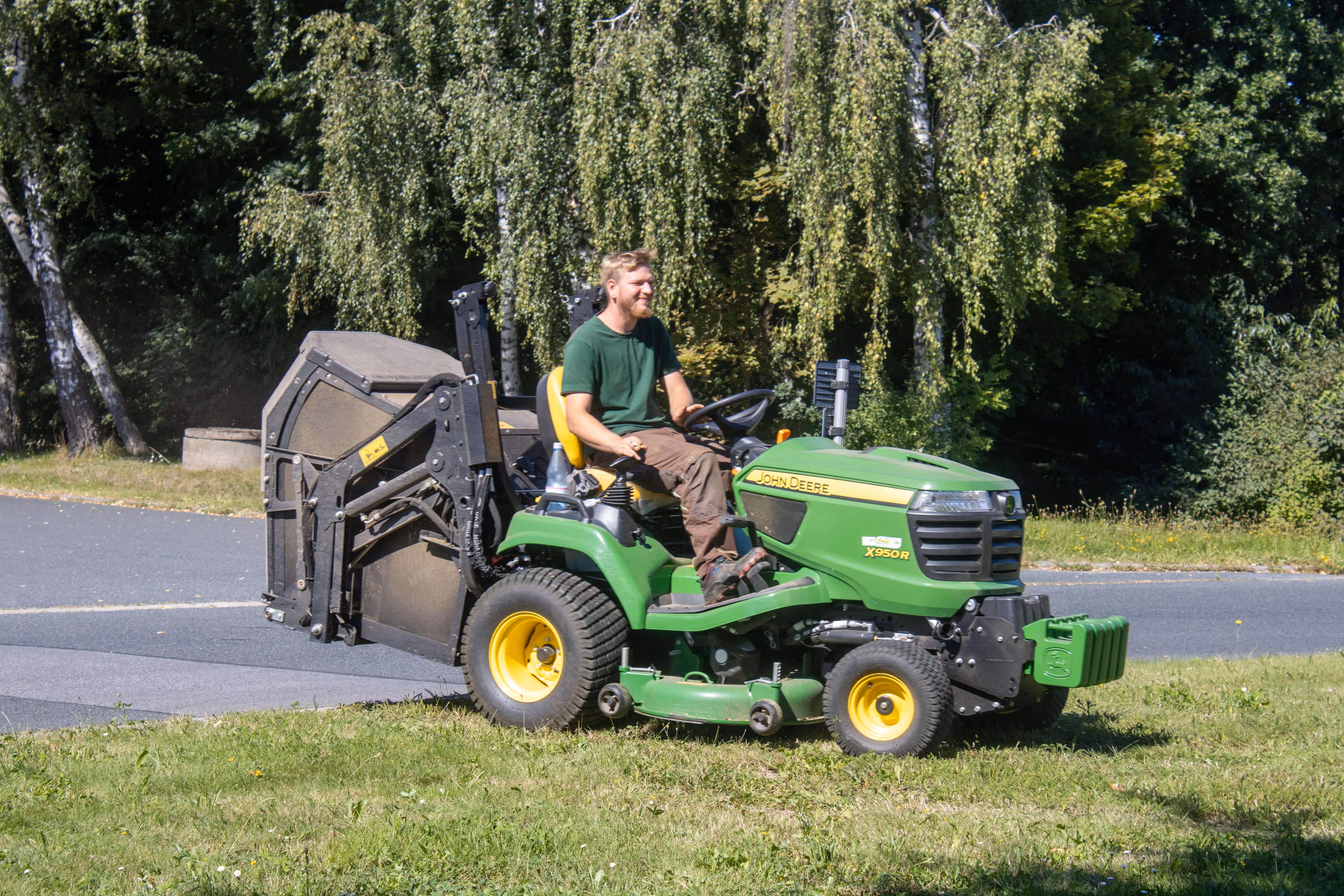 Das Team auf der Baustelle.