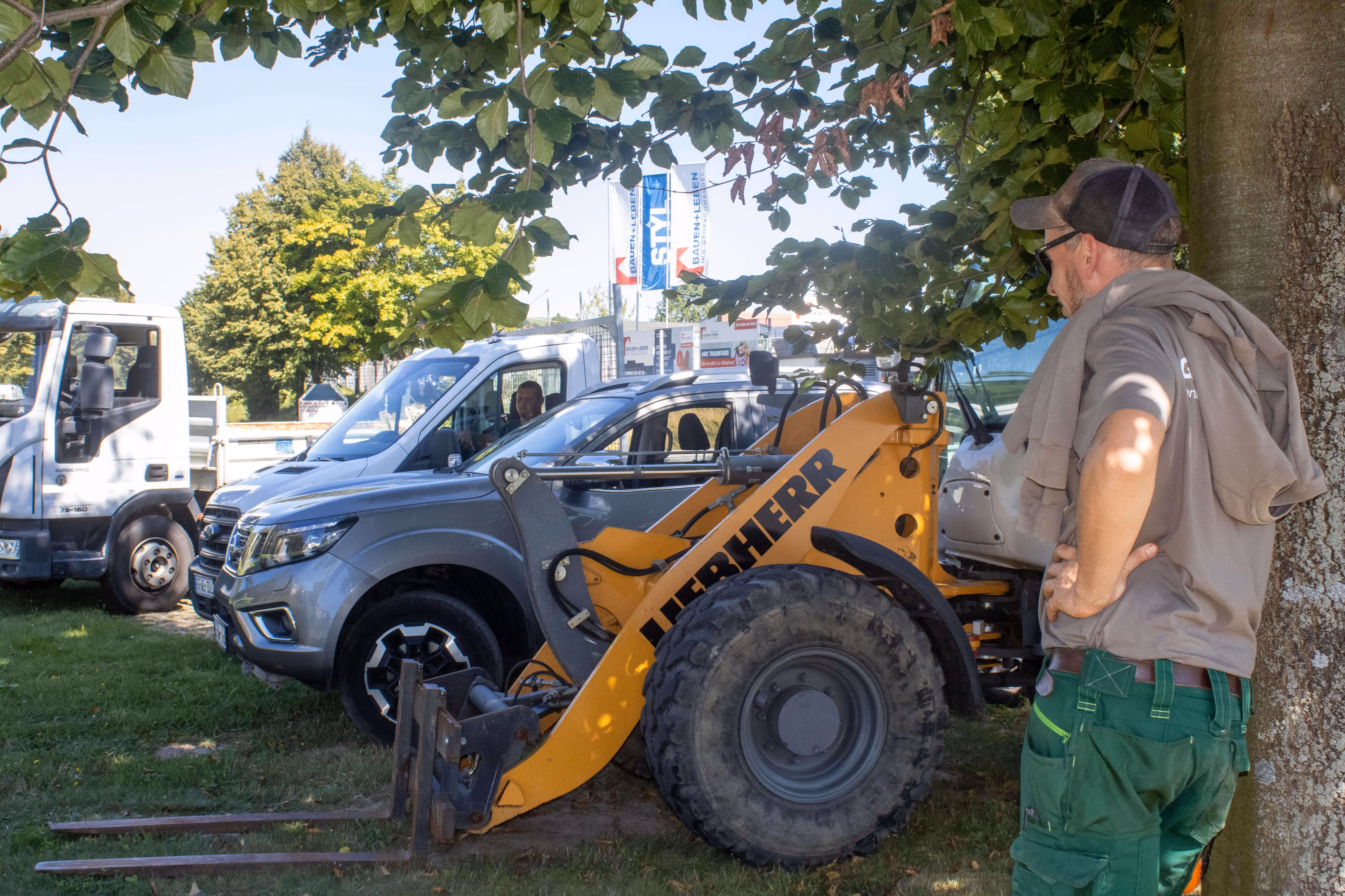 Radlader der Grünovation GmbH.