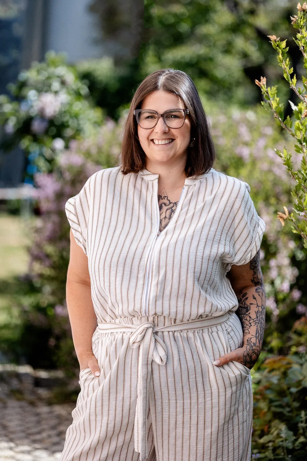 Die Gesellschafterin Nadine Hähnel der Grünovation GmbH.