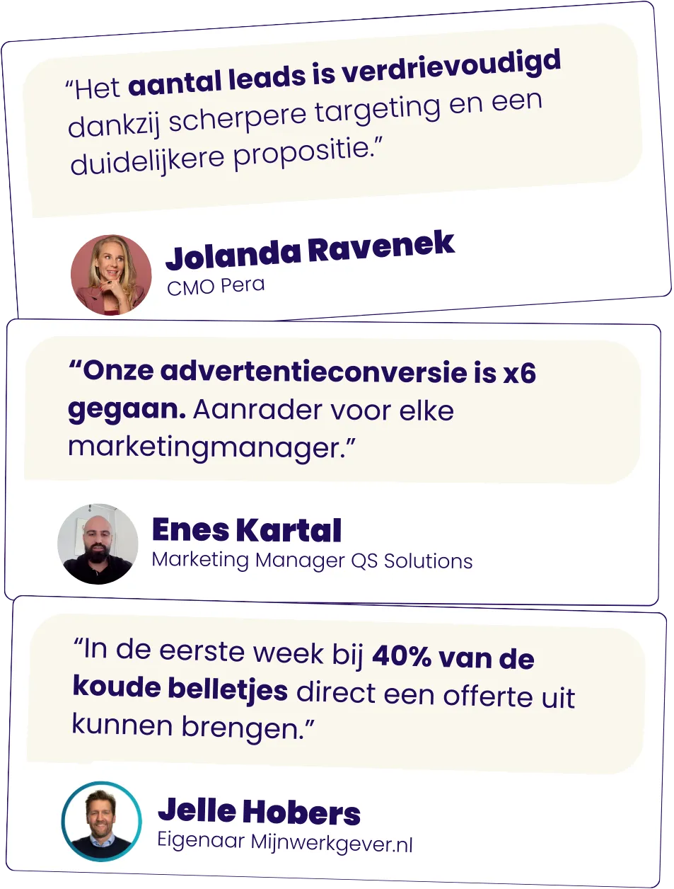 Ontdek hoe wij B2B proposities bouwen die in één keer de conversie verhogen van je salespitch, website én ads