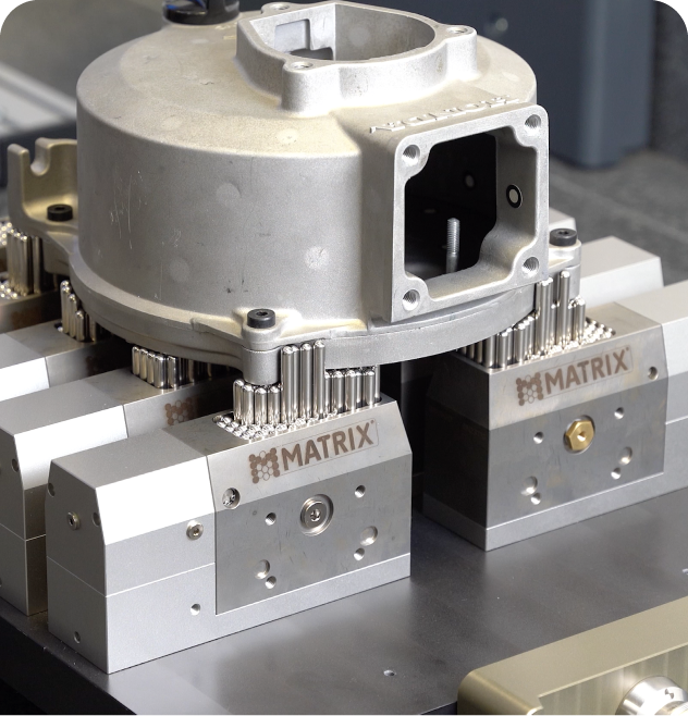 Flexstation mit Getriebegehäuse