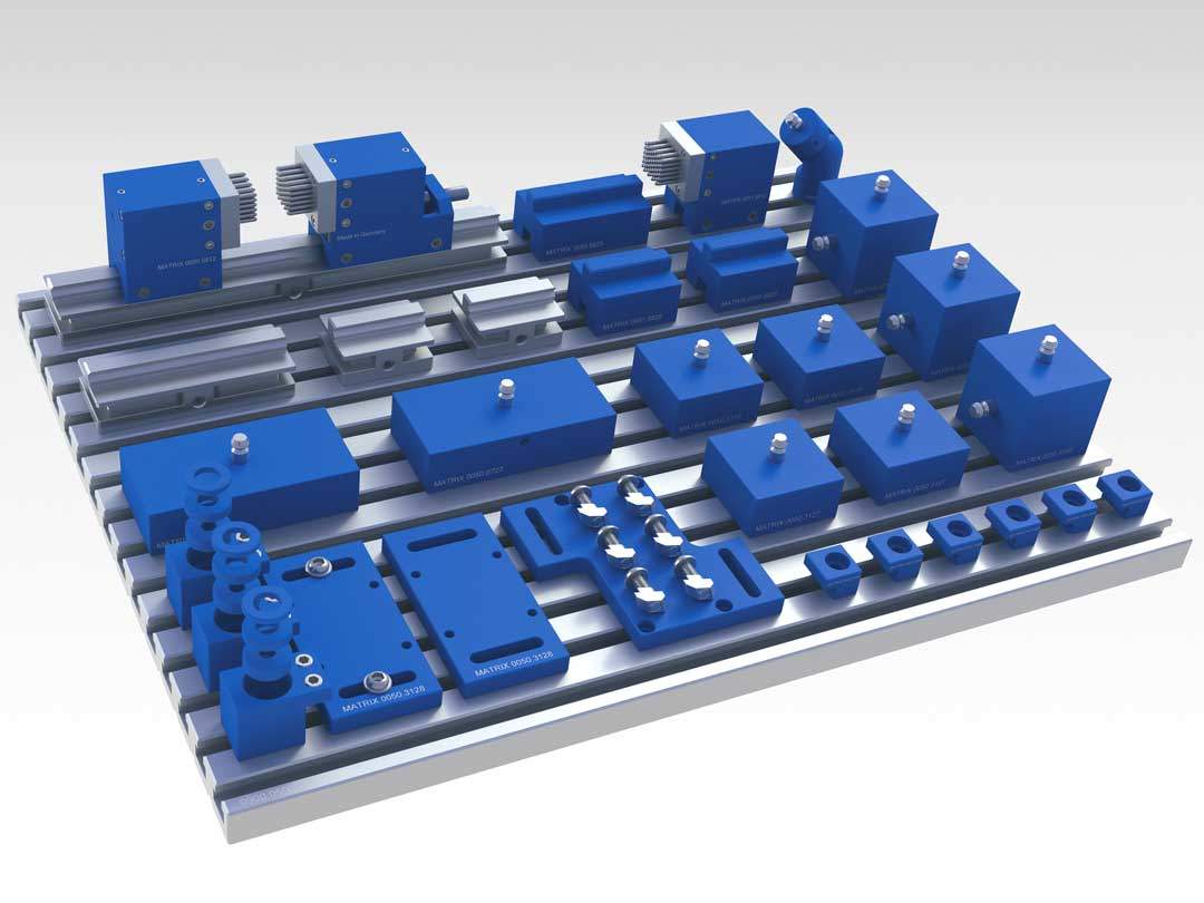 Blue Clamp Set