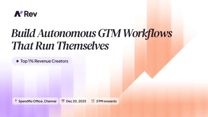 Top 1% Revenue Creators' Workshop - Chennai