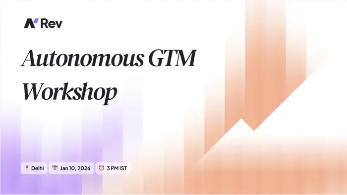 Autonomous GTM Workshop - Delhi