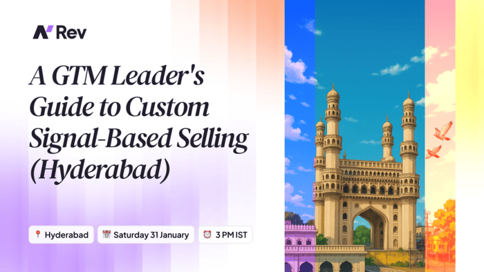 A GTM Leader's Guide to Custom Signal-Based Selling (Hyderabad)