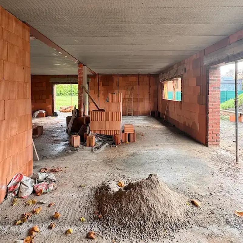 renovation maison en construction
