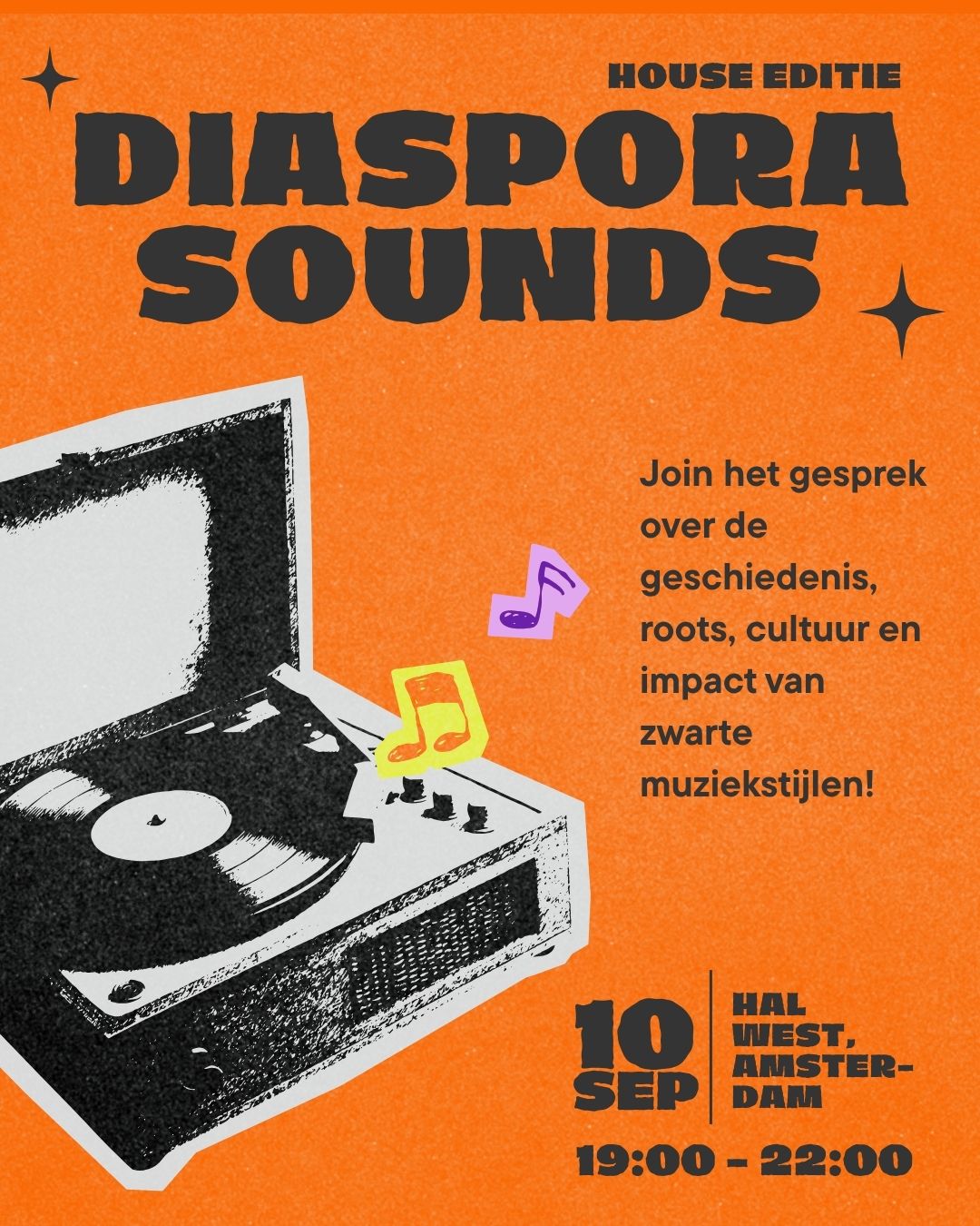 Diaspora Sounds — Hal West, Amsterdam