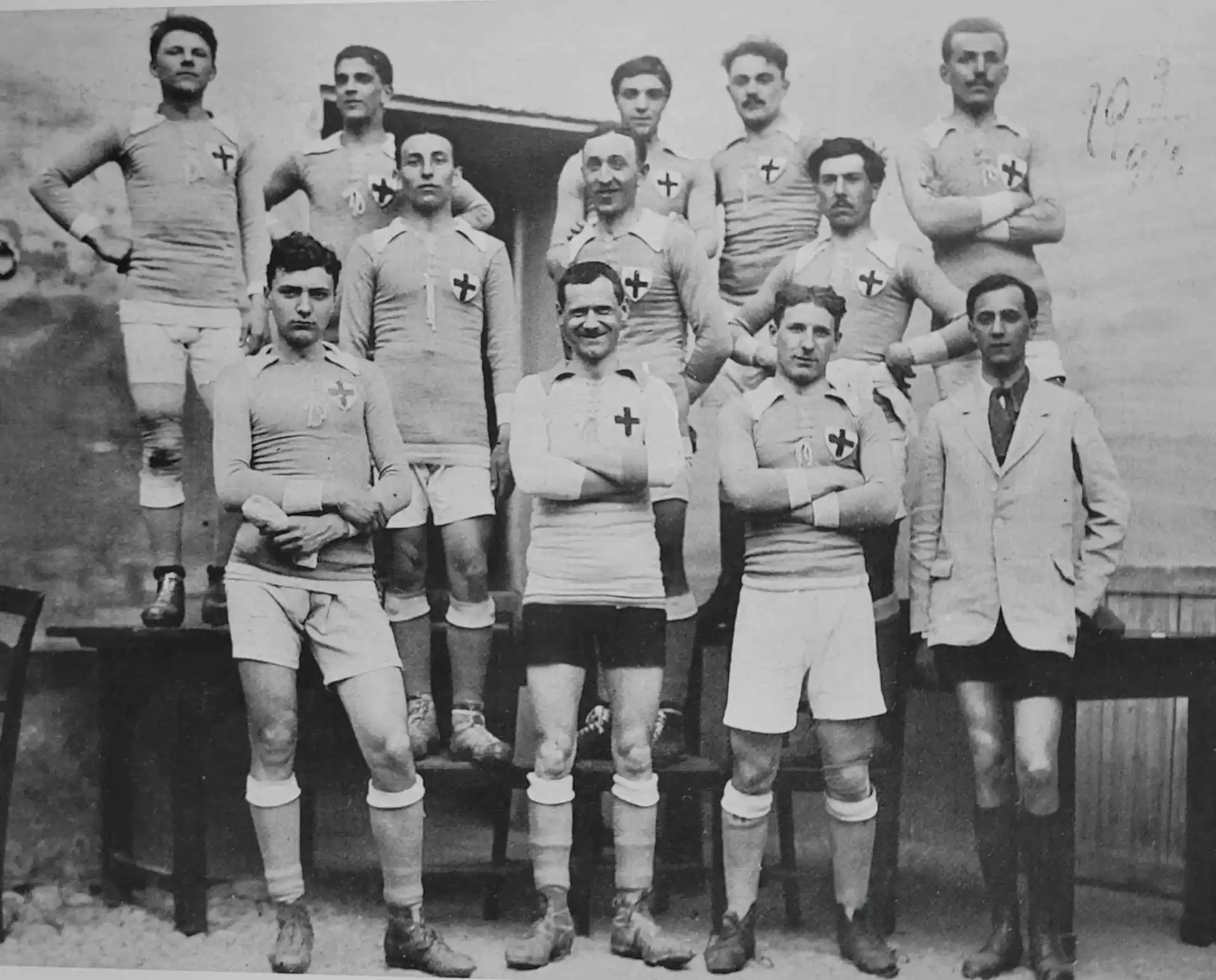 La squadra del Mantova nella stagione 1914-15