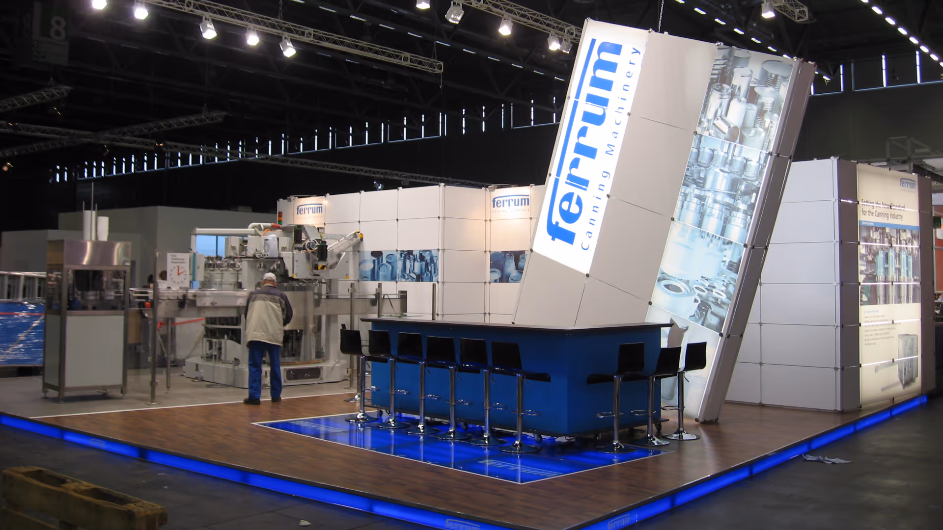 Ferrum präsentiert auf der Messe modernste Dosenverschließer – präzise, hygienisch, leistungsstark und weltweit im Einsatz.
