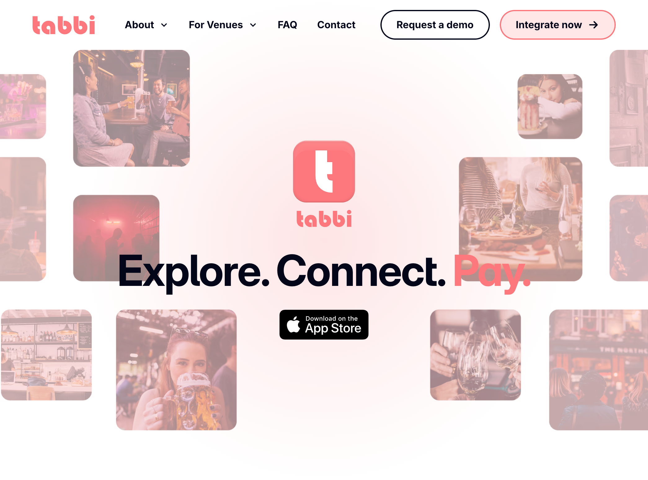 tabbi.app website landing page screenshot.