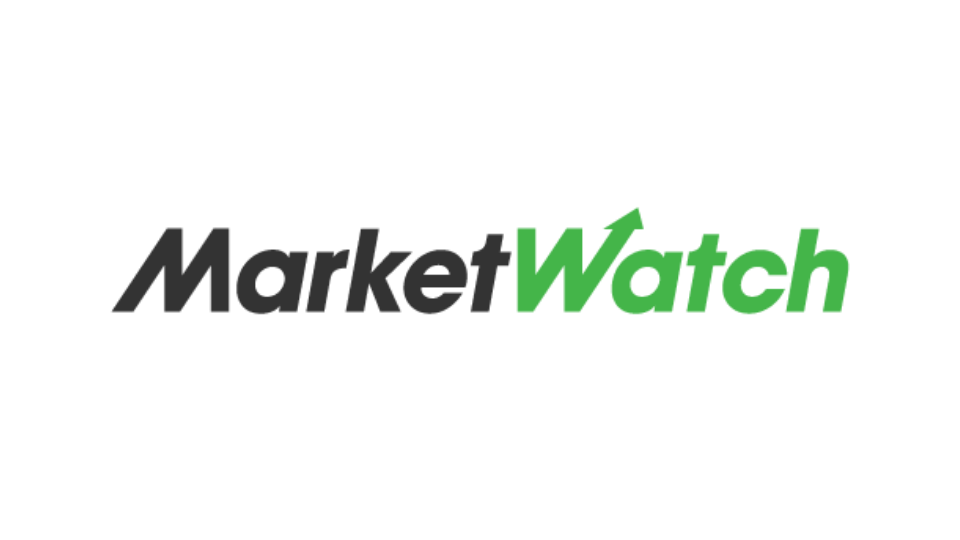 MarketWatch logo with 'Market' in black and 'Watch' in green with an upward arrow incorporated in the 'W'.
