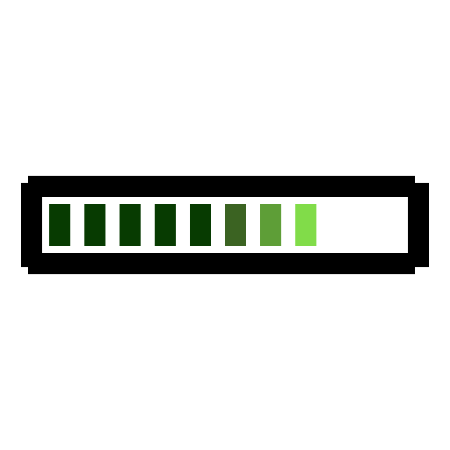 A battery bar loading