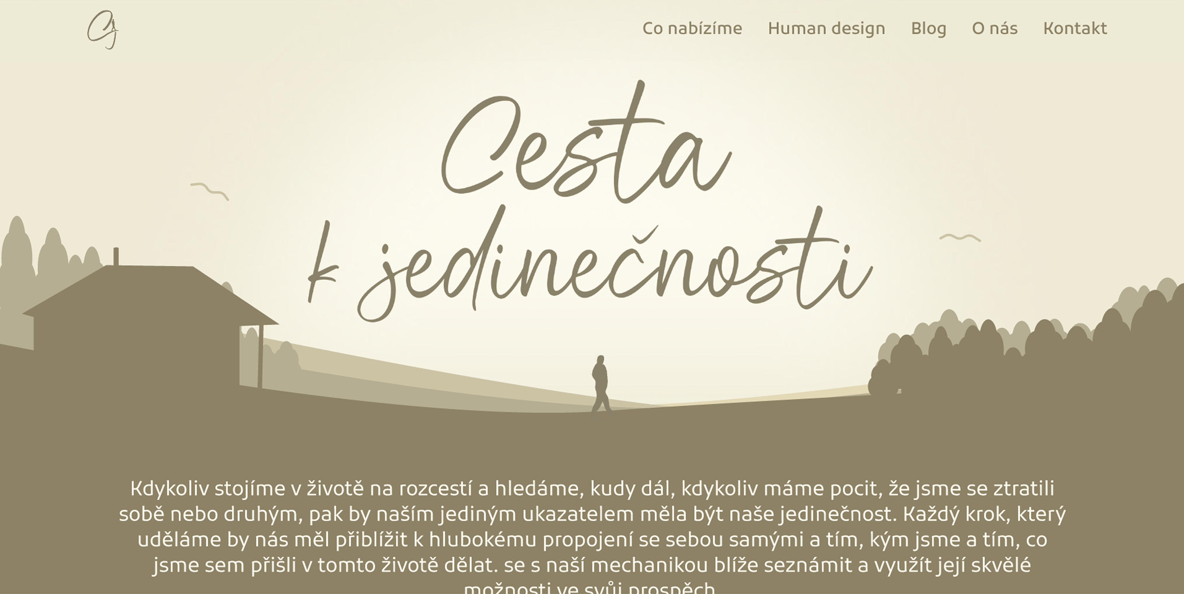 Cesta k jedinečnosti website picture