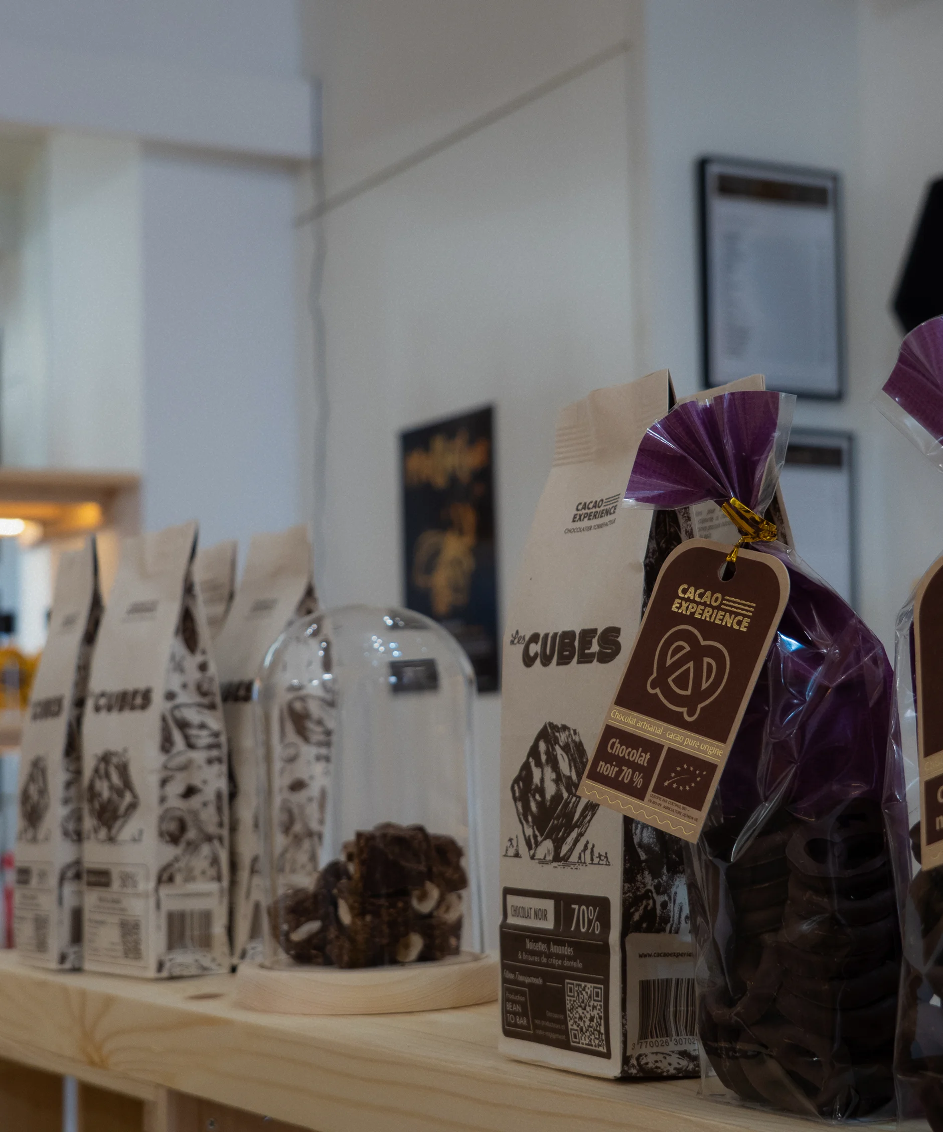 photo de la boutique miel et chocolat