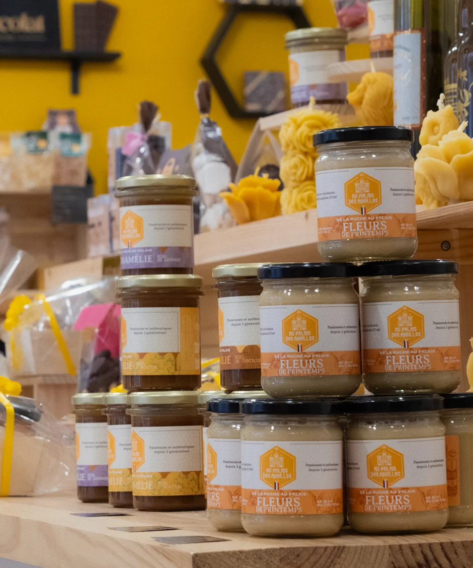 photo de la boutique miel et chocolat