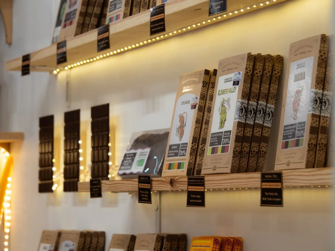 photo de tablettes de chocolat