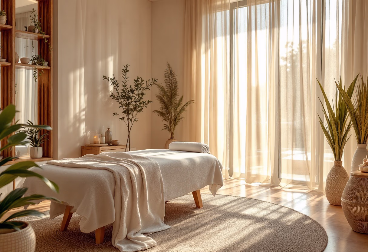 image of massage room