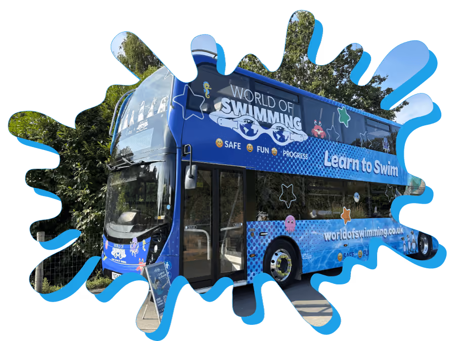 World of Swimming Schools Bus