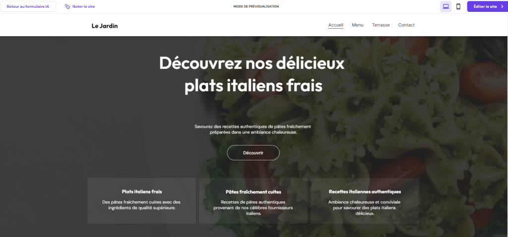 Comment Concevoir des Sites Web avec l'IA en 2025