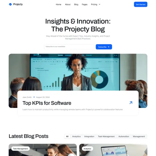 Blog V3 Page
