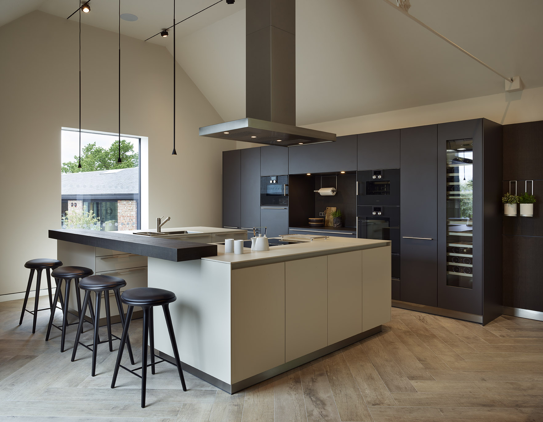 Double island bulthaup b3 kitchen