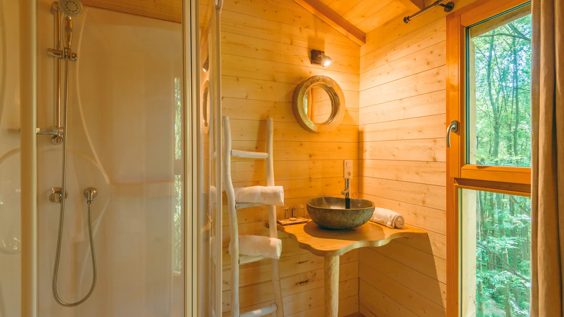 Cabane Spa Osmose - Coucoo Cabanes - Cabanes des Grands Chênes