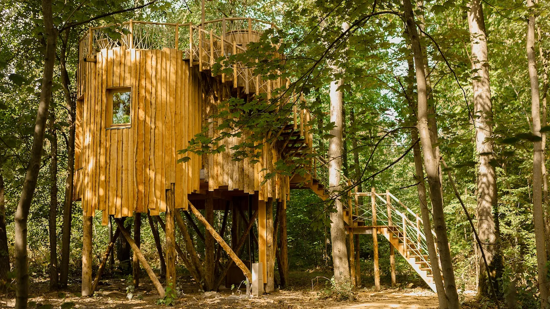 Cabane Spa Epopée - Coucoo Cabanes - Cabanes des Grands Chênes