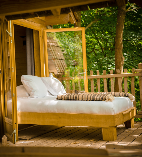 Cabane Spa Etoilée - Coucoo Cabanes - Cabanes des Grands Chênes