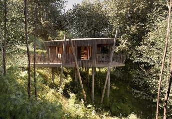 Cabane Coteau 3D - AW2 architecture & interiors