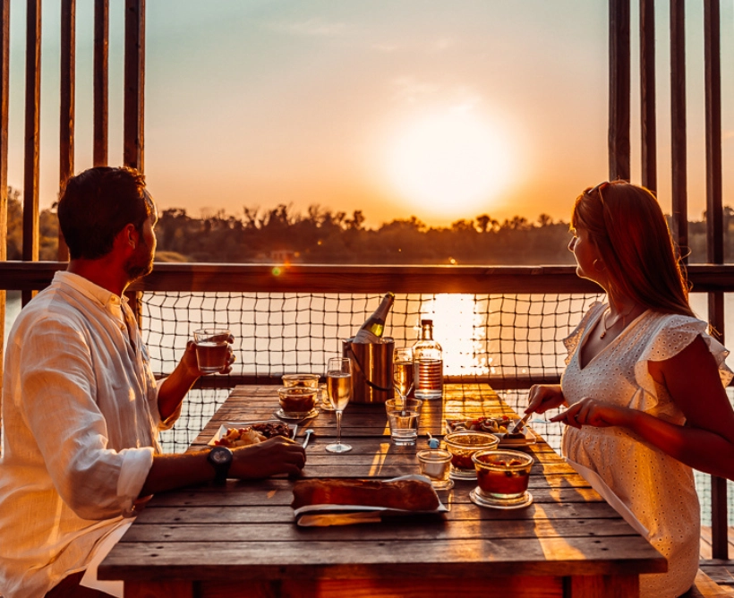 Gourmet dinners - Coucoo Cabanes - Cabanes de l'Orvanne