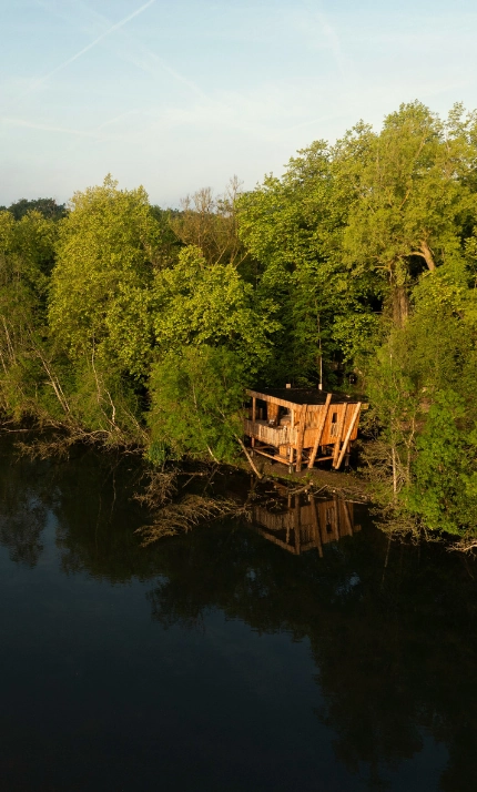 Les Cabanes de L'Orvanne - Seine-et-Marne près de Fontainebleau