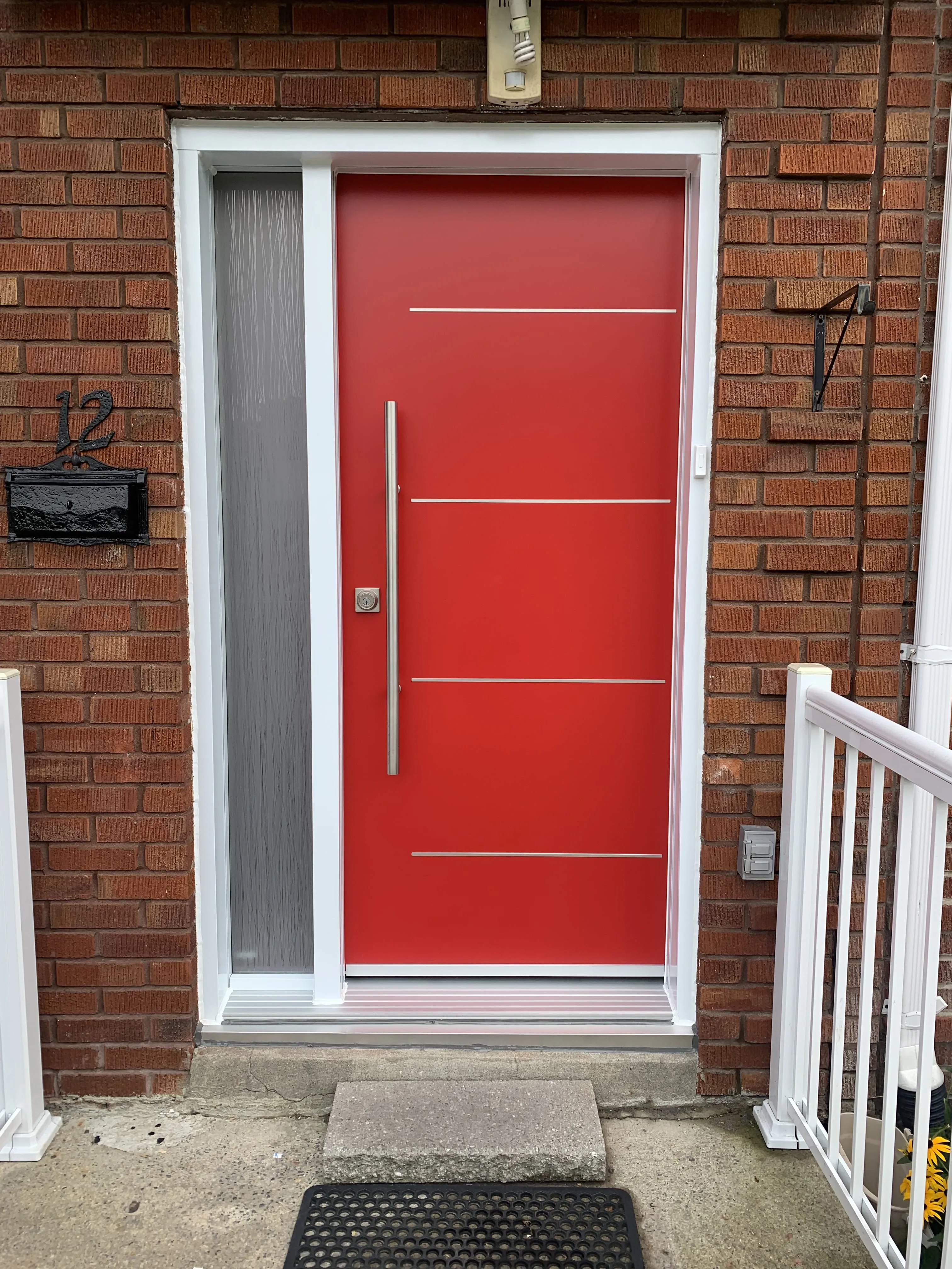 red door installed