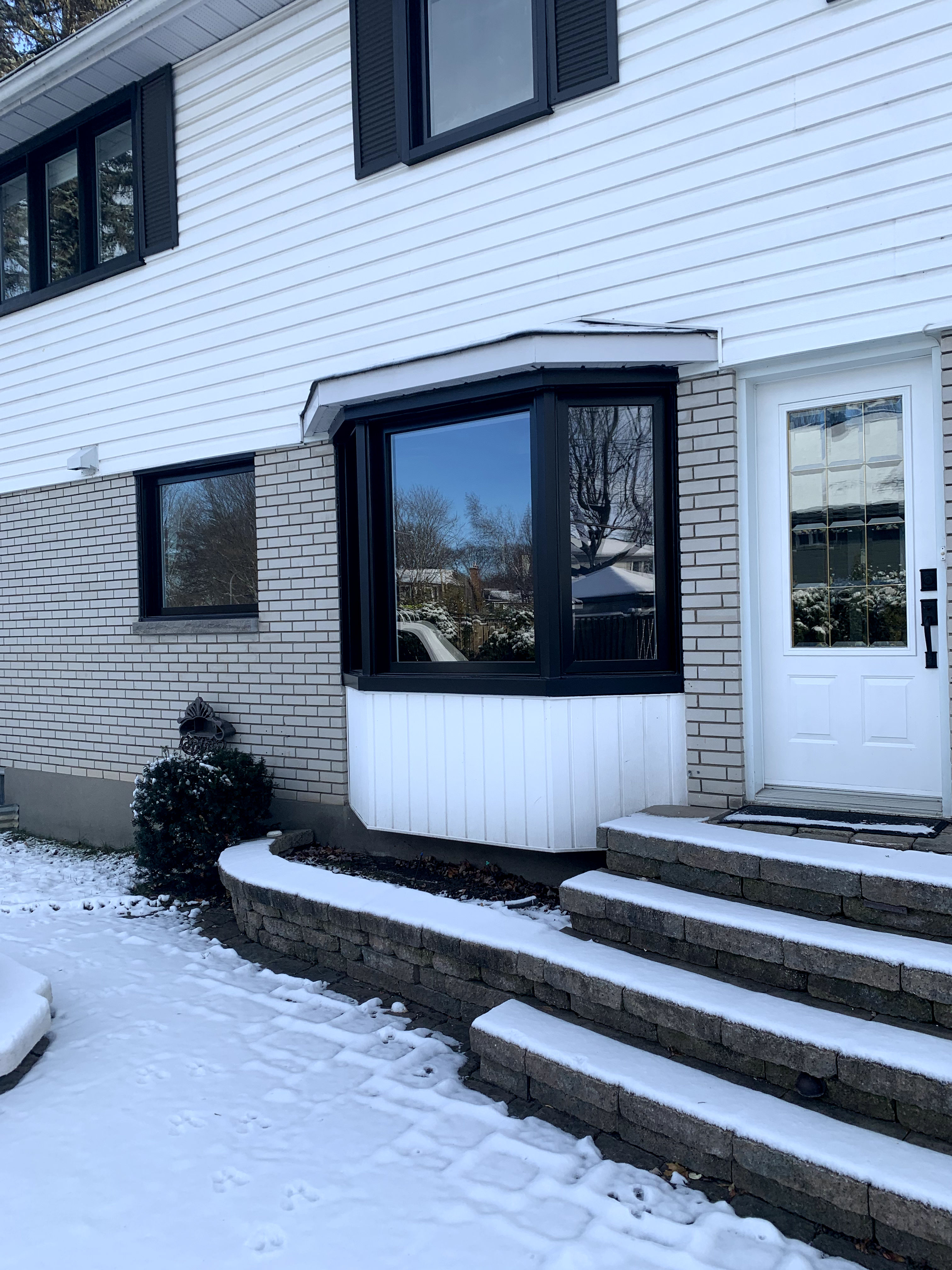 black door installed