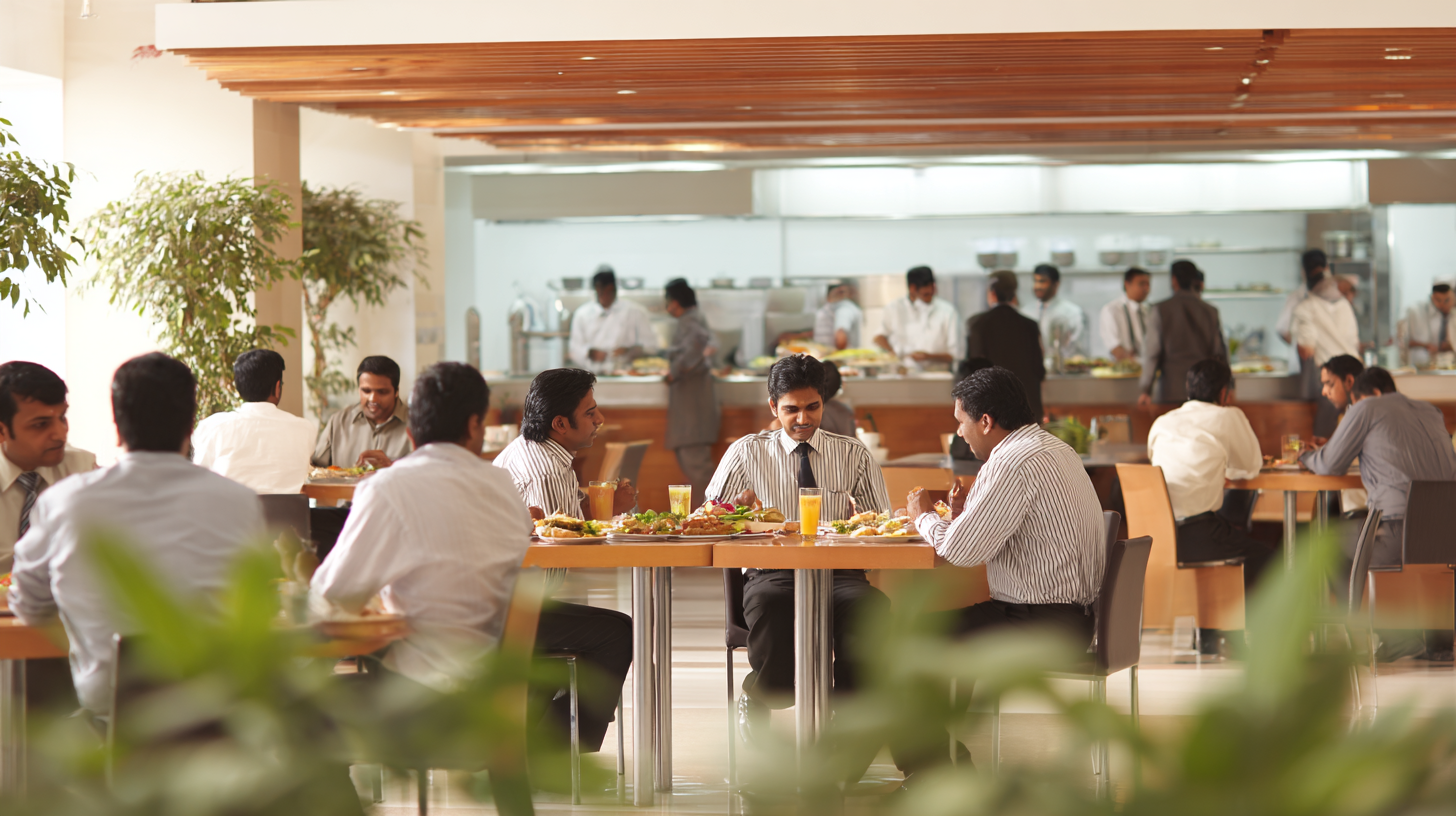 Corporate caterers in Bangalore serving eco-friendly meals