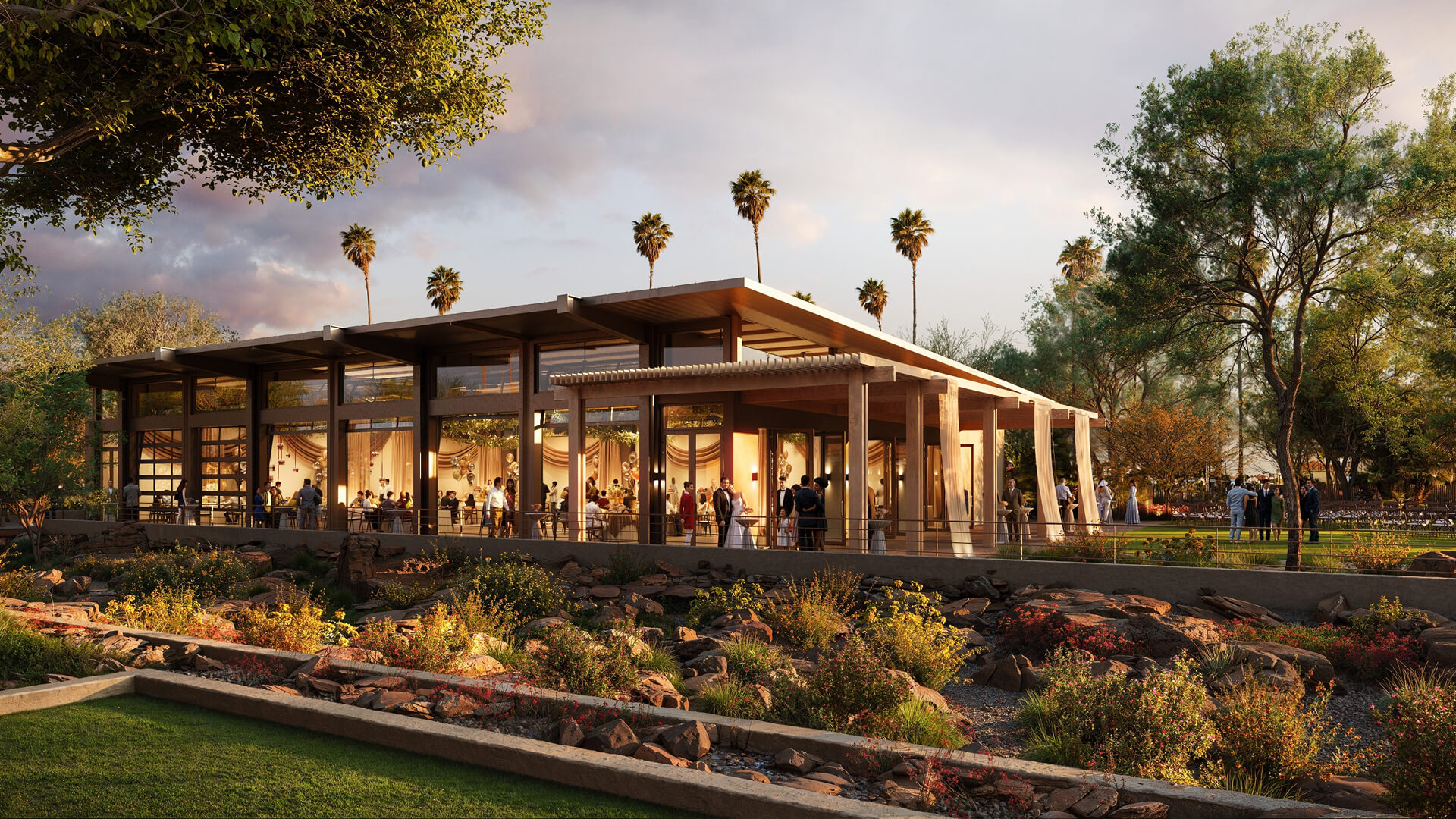 Event pavilion at kimpton miralina