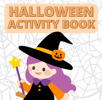 Image of cover of Halloween Activity Book