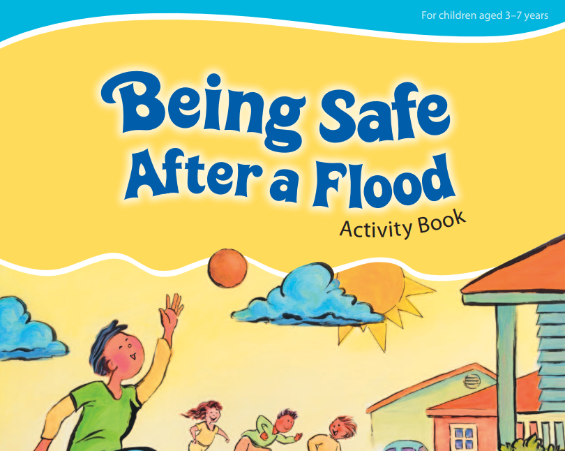 image of cover of Being Safe After a Flood Activity Book