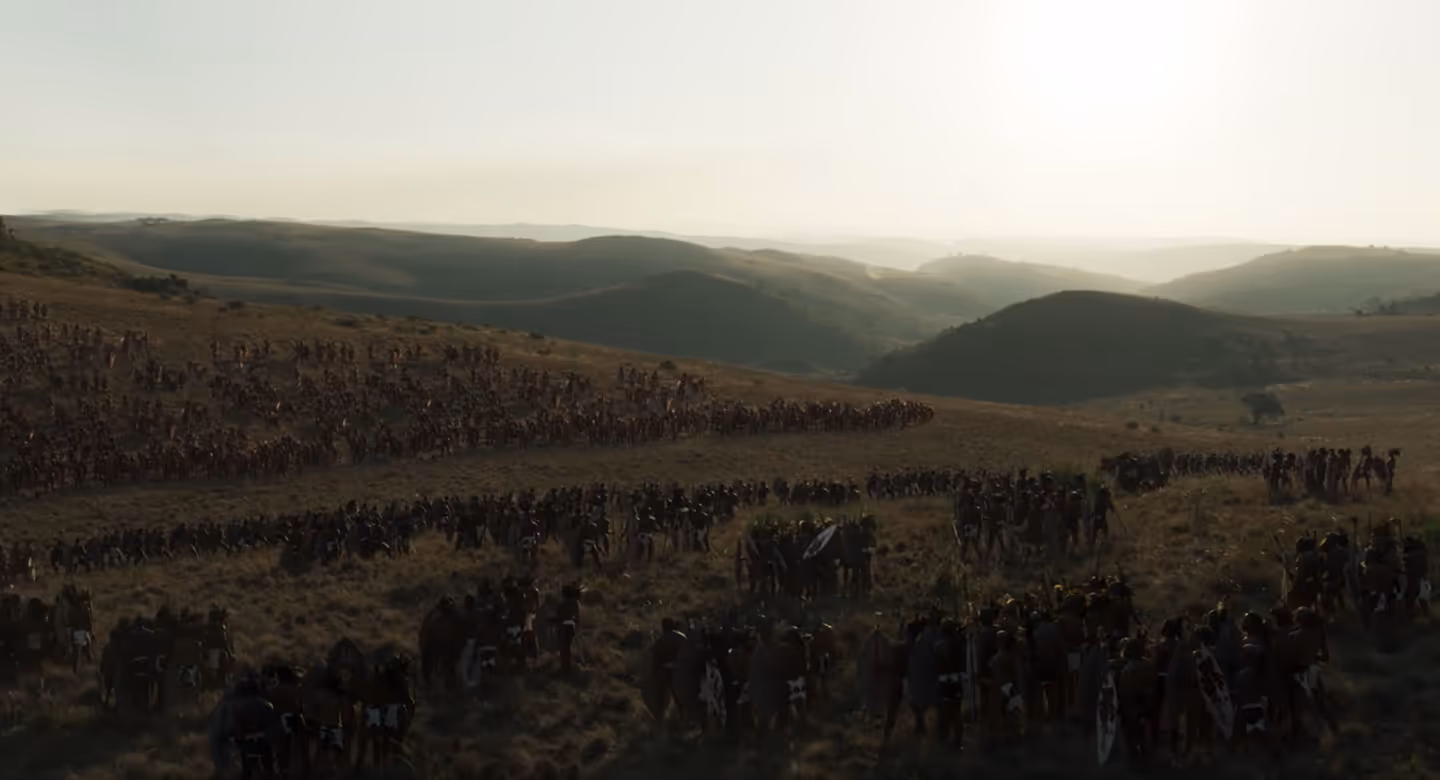 Shaka iLembe army crowd 