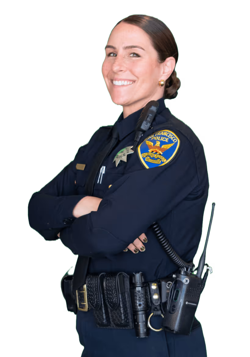 San Francisco Female Police Officer