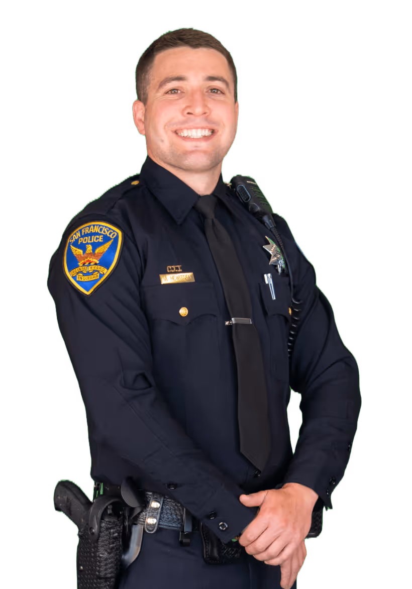 San Francisco Male Police Officer