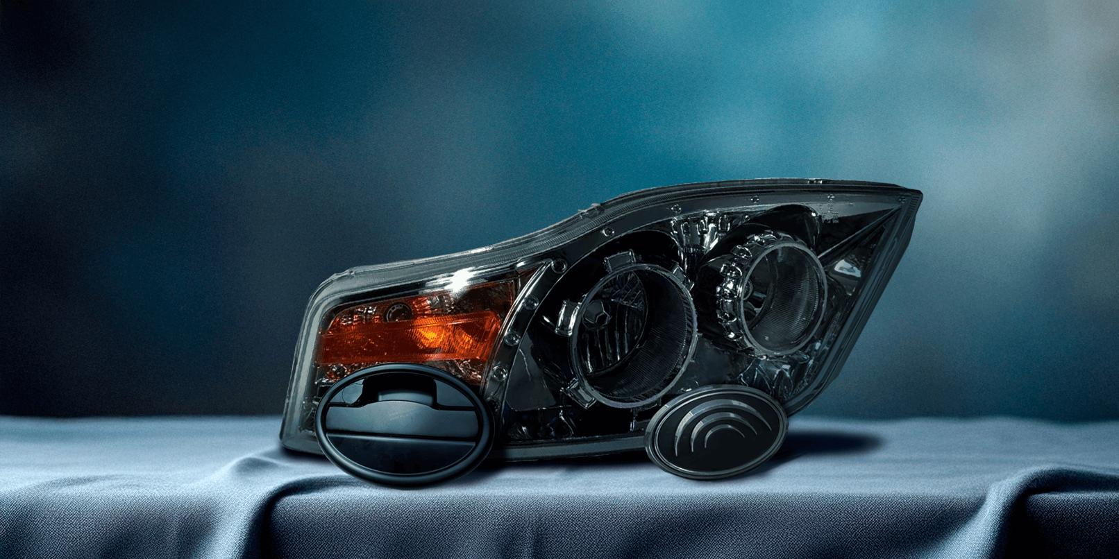 Repuesto de un faro para un autobus