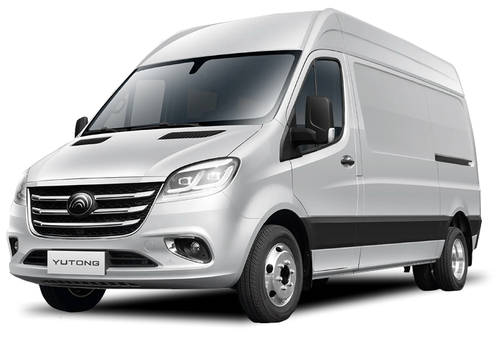 Vista 3/4 izquierda de la V6 Cargo