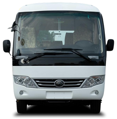 Vista frontal del autobus D7 ZK6729D